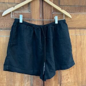 Melrose and Market Black Athletic Shorts Elastic Waistband